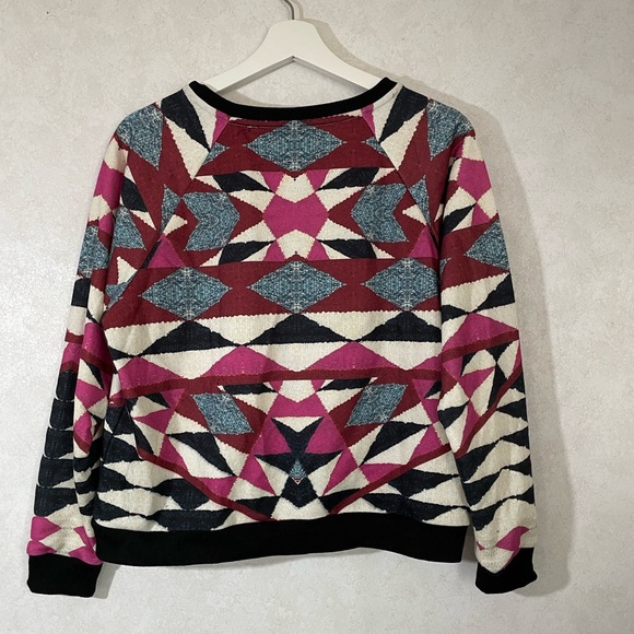 Mink Pink Cropped Sweater with Fringe - Picture 2 of 2